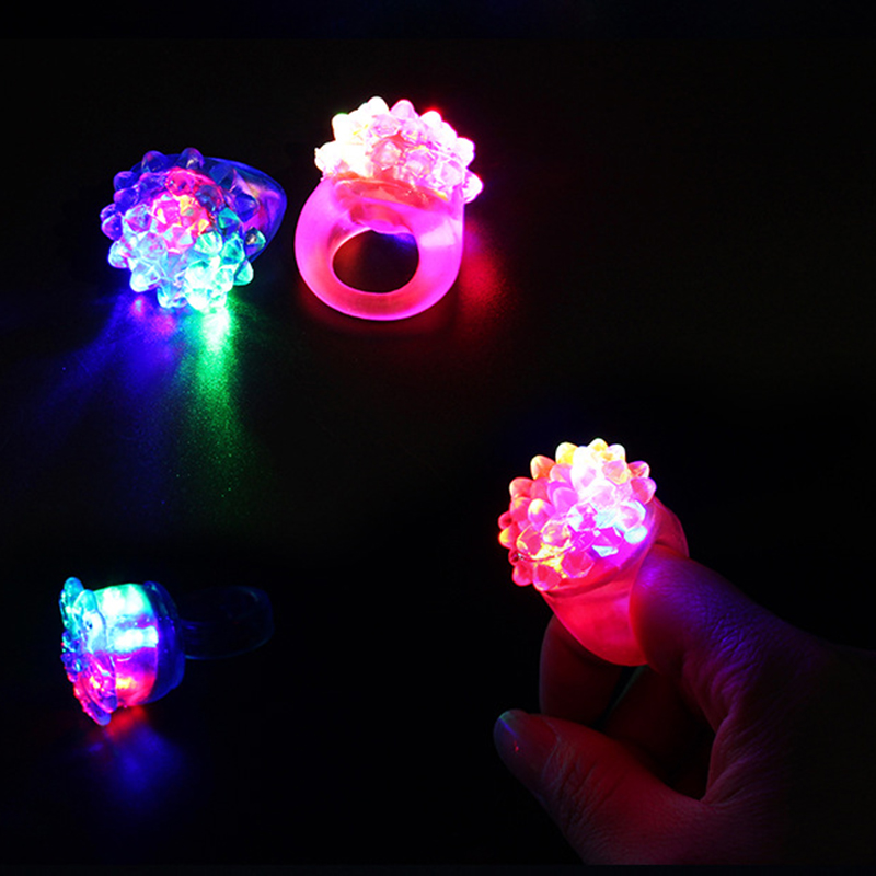 20/30/50pcs Glowing Rings LED  - Glow In The Dark Party Glasses review and price