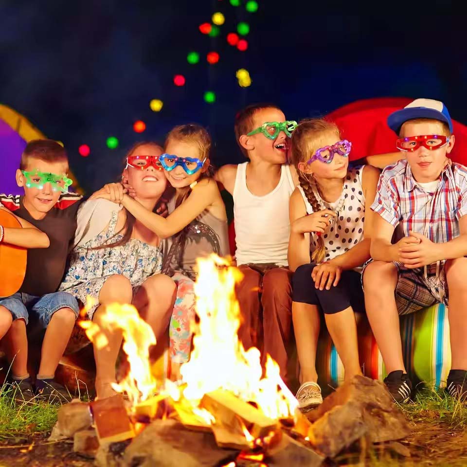 10/20/30/40/50 Pcs LED Light U - Glow In The Dark Party Glasses review and price