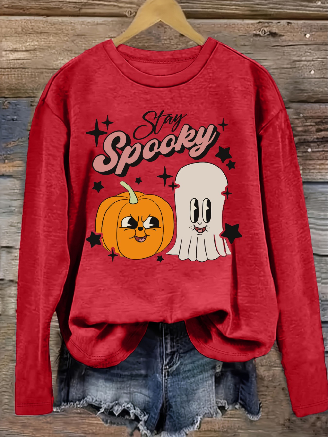 Women's Casual Long Sleeve Cre - Costumes review and price