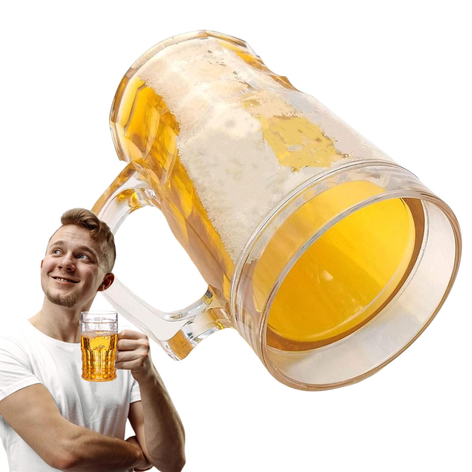Fake Beer Mug Funny Water Cup, - Prank Toys review and price