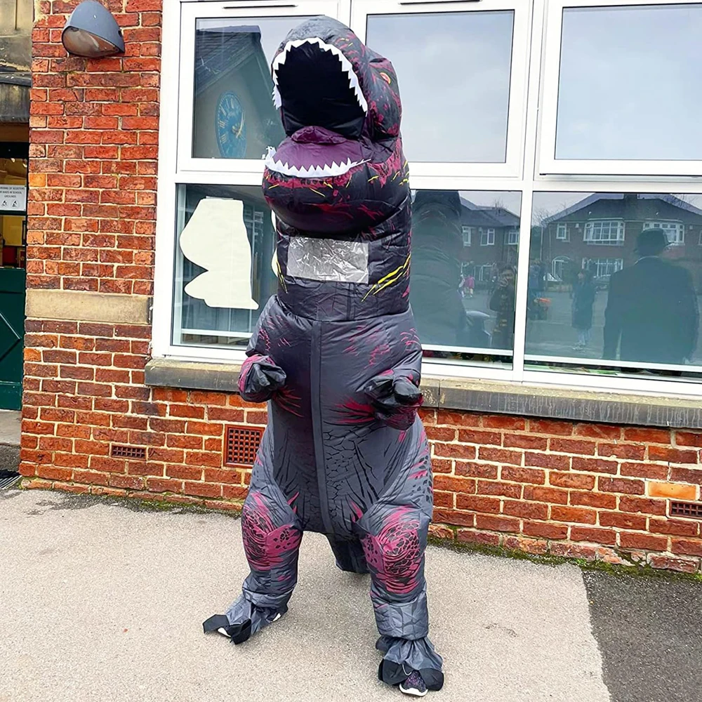 Tyrannosaurus Inflatable Dinos - Inflatable Dinosaur Costume Adult review and price