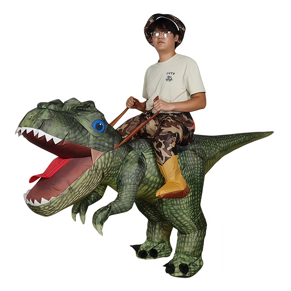 Adult Inflatable Spotted Dinos - Inflatable Dinosaur Costume Adult review and price