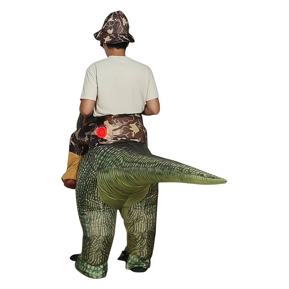 Adult Inflatable Spotted Dinos - Inflatable Dinosaur Costume Adult review and price