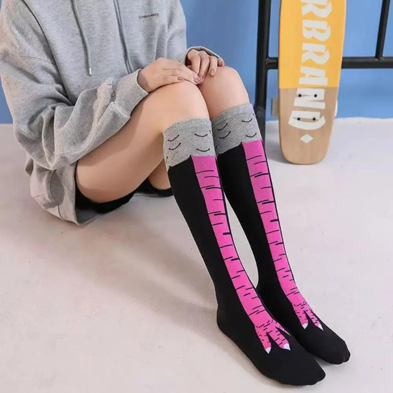 Chicken Paws Feet Long Socks W - Funny Chicken Leg Socks review and price